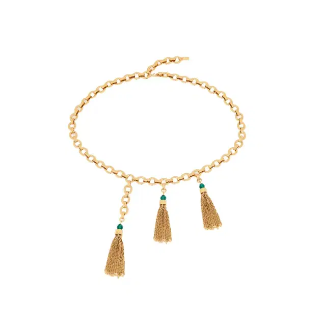 The Chloé Pompoms belt