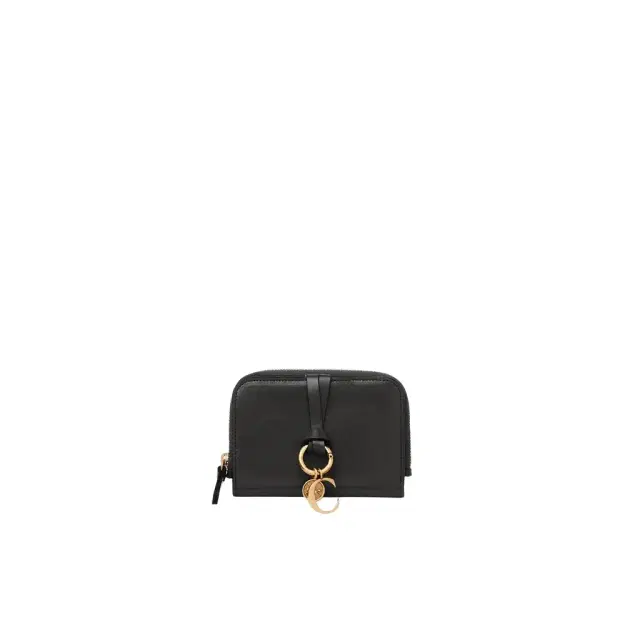 Chloé Alphabet bi-fold wallet in shiny leather
