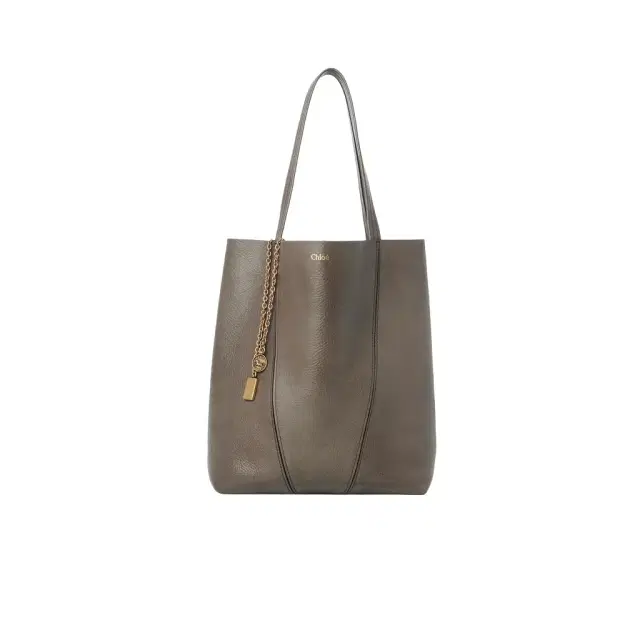 Chloé Spin tote bag in grained leather