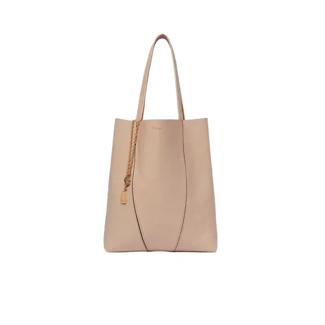 Chloé Chloé Spin tote bag in grained leather