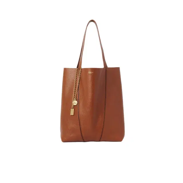 Chloé Spin tote bag in grained leather