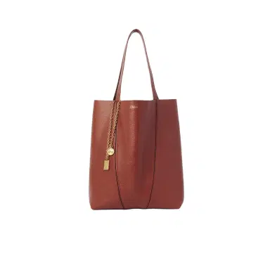 Chloé Chloé Spin tote bag in grained leather | Thumbnail 1