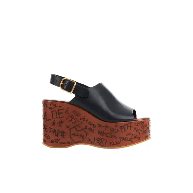Chloé Maxime wedge sandal