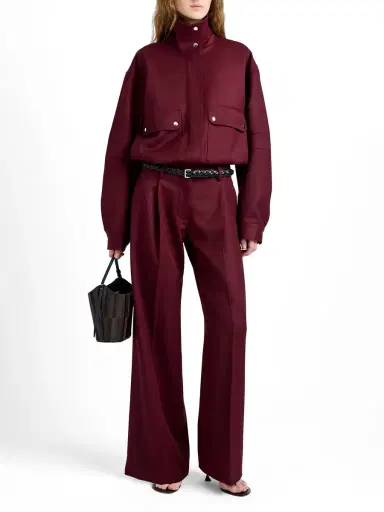 Proenza Schouler Aviva Jacket in Wool Gabardine | Thumbnail 2