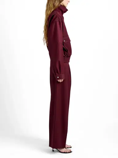 Proenza Schouler Aviva Jacket in Wool Gabardine | Thumbnail 3
