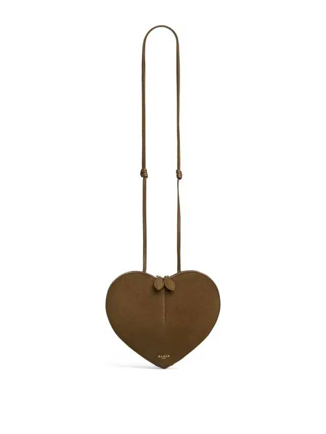 Alaïa Bi-Material Leather Le Cœur Bag