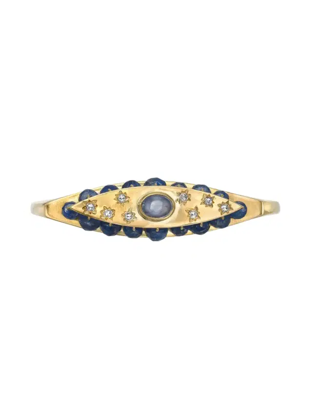 CULTUS ARTEM Blue Sapphire Suspension of Disbelief Cuff