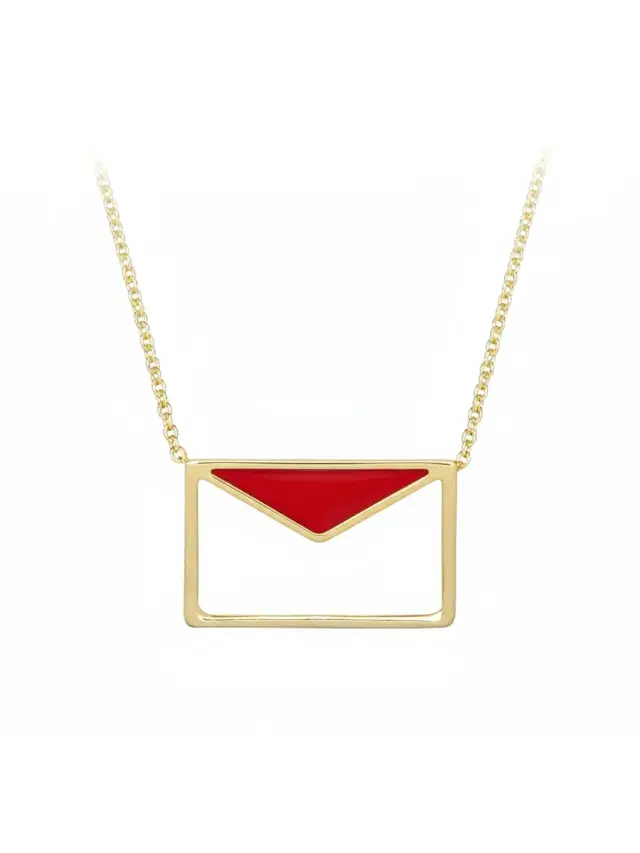 Aliita Carta Prisma Enamel Necklace