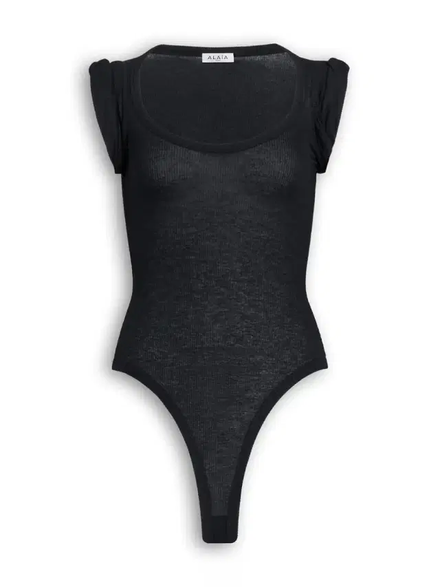 Alaïa Cashmere-Blend Jersey Bodysuit