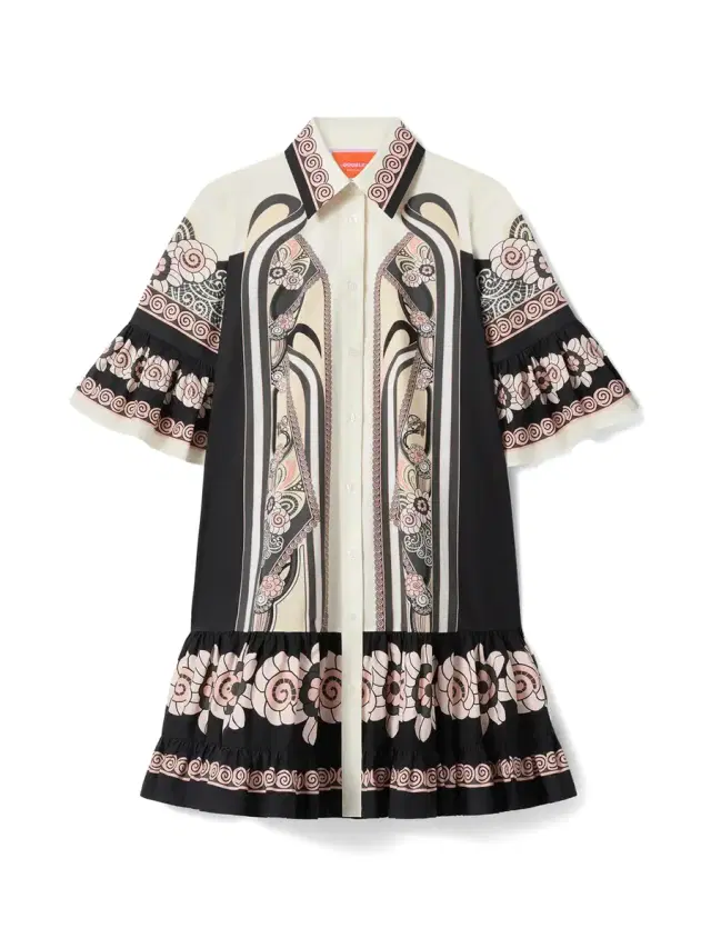 La DoubleJ Choux Cotton Poplin Mini Dress