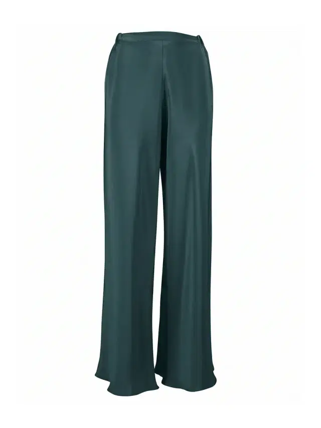 PETER COHEN Chute Wide-Leg Silk Pants