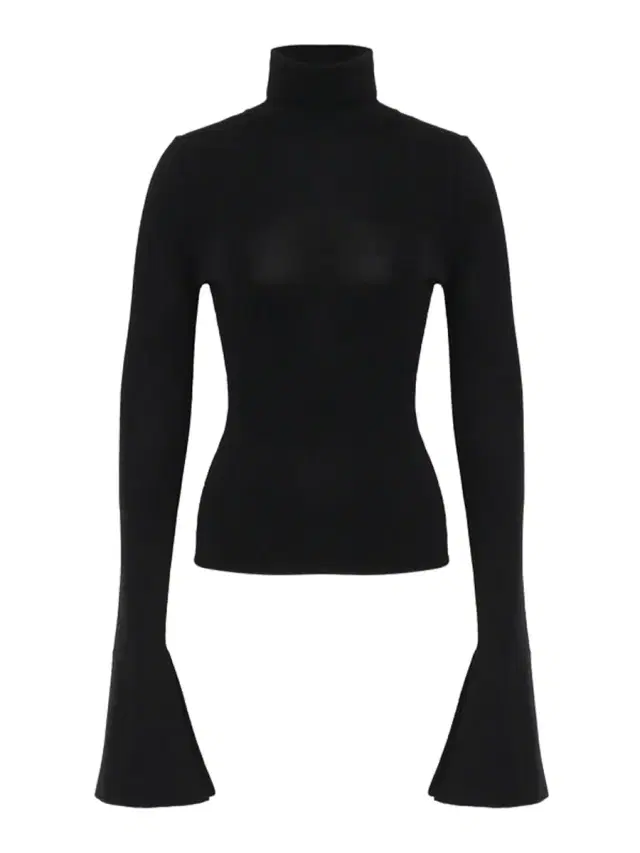 Brandon Maxwell Dawson Knit Turtleneck Top