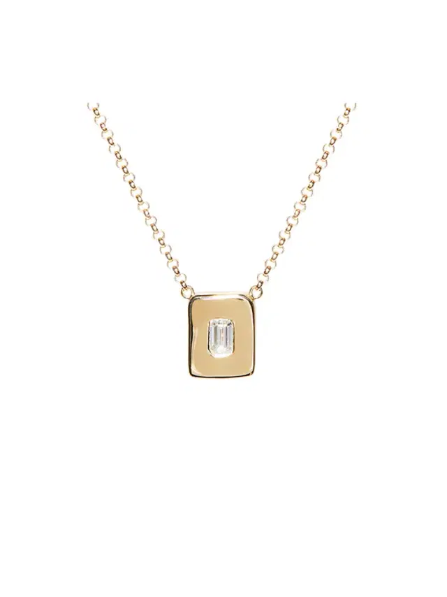 aligrace Diamond Nugget Necklace