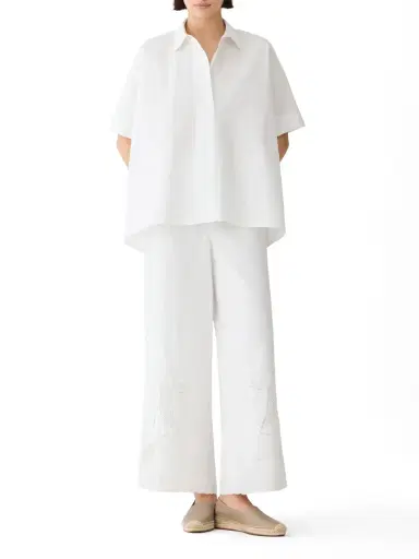 LAFAYETTE 148 Embroidered Riverside Linen Pants | Thumbnail 2 LAFAYETTE 148 Embroidered Riverside Linen Pants | Thumbnail 2