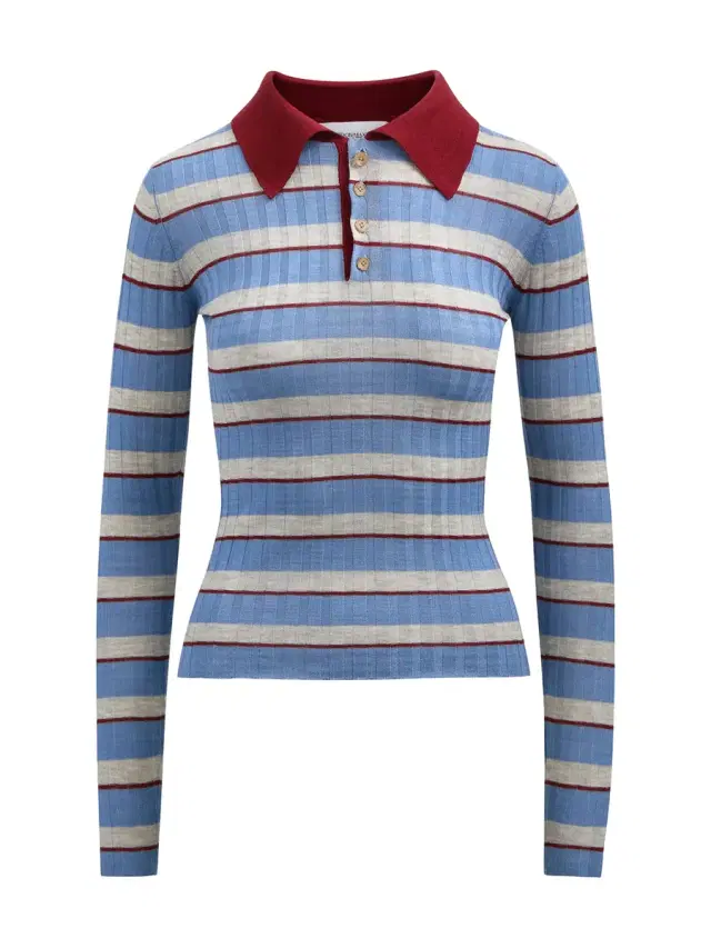 Brandon Maxwell Joni Silk-Cashmere Polo Top