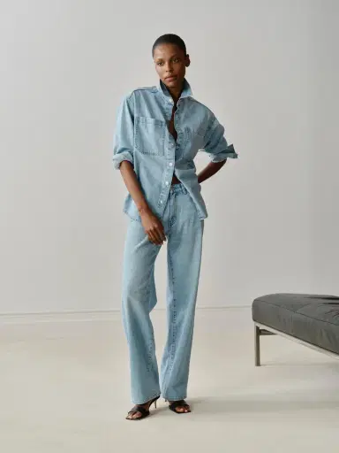 DL1961 Kaylen Soft Curve High Rise Jeans | Thumbnail 2