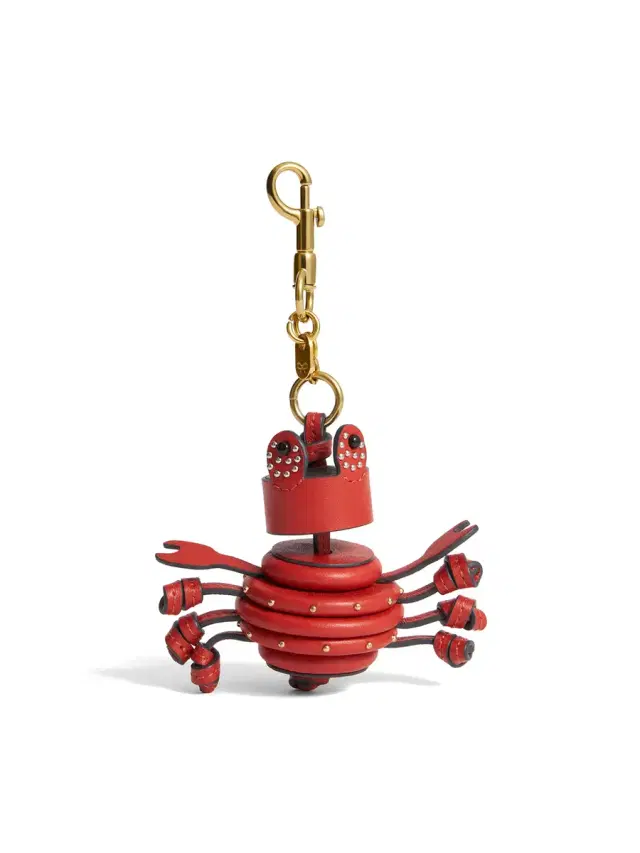 Anya Hindmarch Leather Crab Charm
