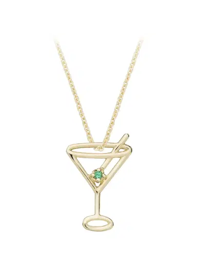 Aliita Martini Emerald Necklace | Thumbnail 1 Aliita Martini Emerald Necklace | Thumbnail 1