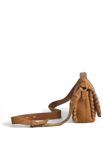 Anya Hindmarch Mortimer Suede Whipstitch Crossbody Bag | Thumbnail 3 Anya Hindmarch Mortimer Suede Whipstitch Crossbody Bag | Thumbnail 3