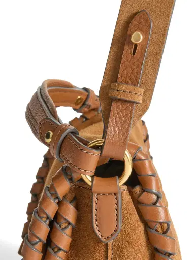 Anya Hindmarch Mortimer Suede Whipstitch Crossbody Bag | Thumbnail 5 Anya Hindmarch Mortimer Suede Whipstitch Crossbody Bag | Thumbnail 5