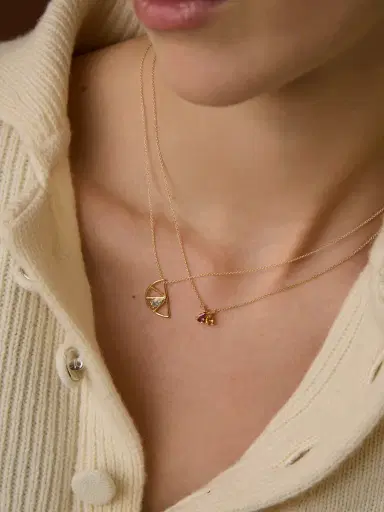 Aliita Naranja Aquamarine Drop Necklace | Thumbnail 2 Aliita Naranja Aquamarine Drop Necklace | Thumbnail 2