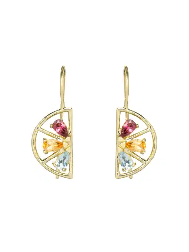 Aliita Naranja Trio Earring | Thumbnail 1 Aliita Naranja Trio Earring | Thumbnail 1