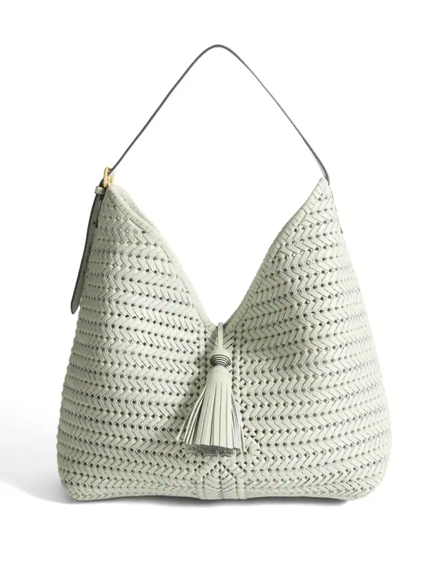 Anya Hindmarch Neeson Tassel Hobo Bag