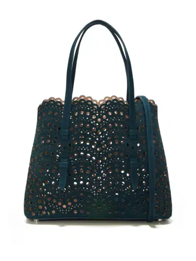 Alaïa Nubuck Mina 25 Bag | Thumbnail 1 Alaïa Nubuck Mina 25 Bag | Thumbnail 1