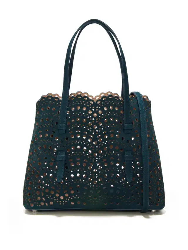 Alaïa Nubuck Mina 25 Bag
