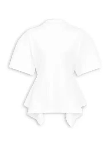 Alaïa Panelled Cotton T-Shirt | Thumbnail 1