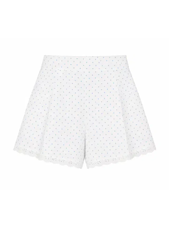 CAROLINE CONSTAS Penelope Cotton Shorts