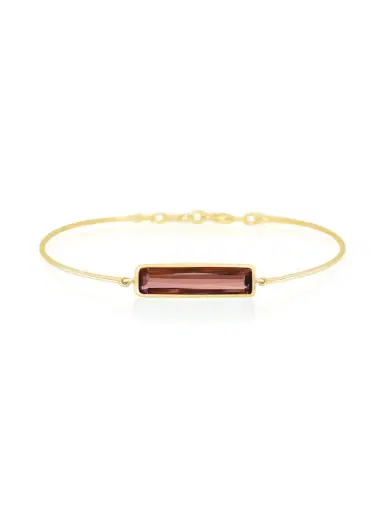 YI COLLECTION Pink Tourmaline Supreme Bangle | Thumbnail 1 YI COLLECTION Pink Tourmaline Supreme Bangle | Thumbnail 1