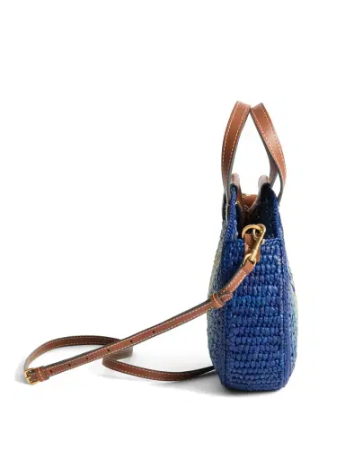 Anya Hindmarch Raffia Small Round Bow Tote | Thumbnail 4 Anya Hindmarch Raffia Small Round Bow Tote | Thumbnail 4