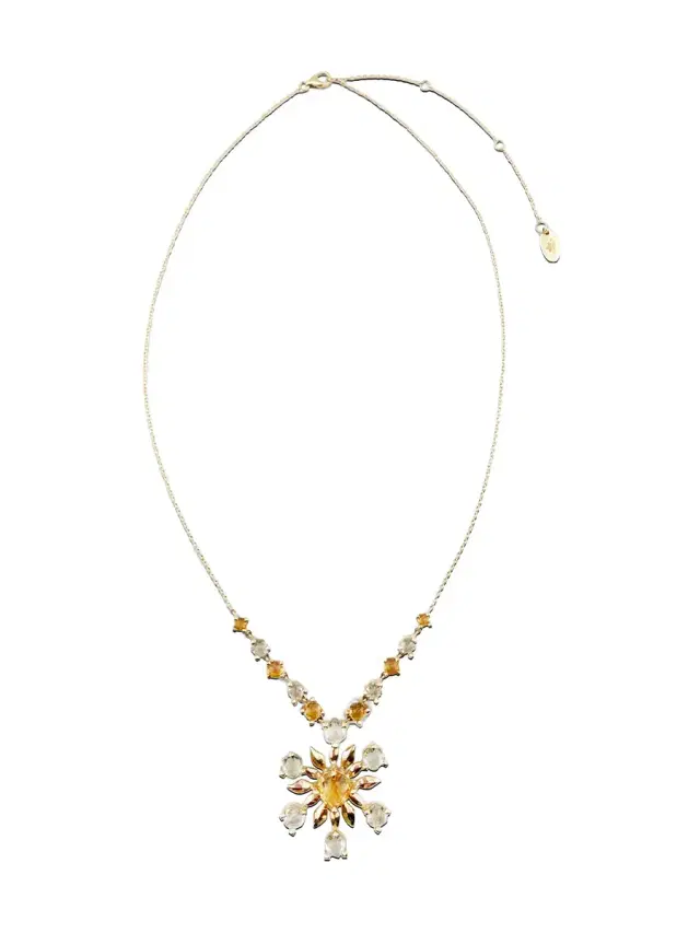 REIGN LA Raj Flower Bloom Necklace