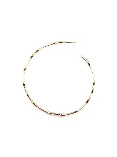 REIGN LA Rani Thorn Medium Hoop Earrings | Thumbnail 2 REIGN LA Rani Thorn Medium Hoop Earrings | Thumbnail 2