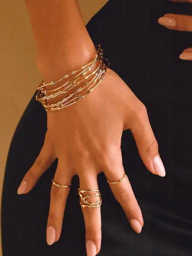 REIGN LA Rani Thorn Multi-Band Ring | Thumbnail 2 REIGN LA Rani Thorn Multi-Band Ring | Thumbnail 2