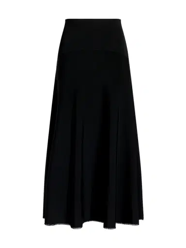 Adam Lippes Romy Knit Midi Skirt | Thumbnail 1