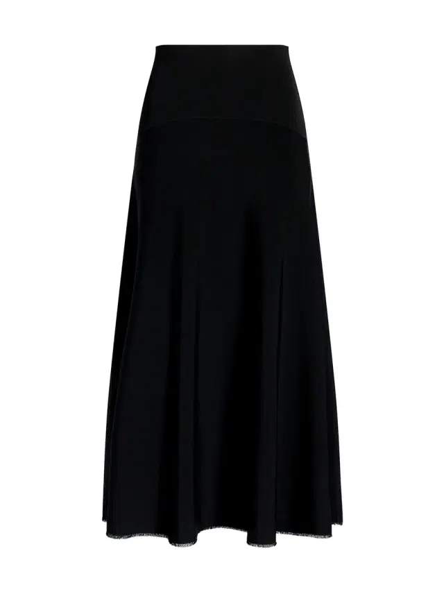 Adam Lippes Romy Knit Midi Skirt