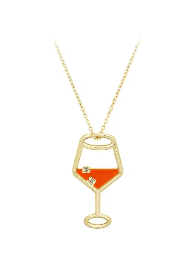 Aliita Spritz Brillante Enamel Necklace
