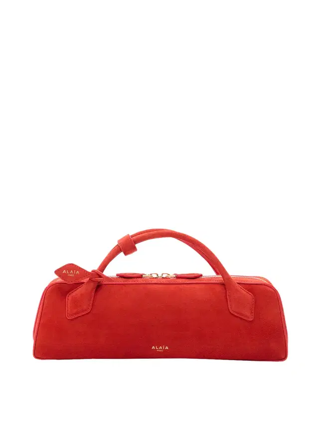 Alaïa Suede Le Teckel Clutch