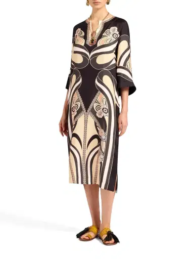 La DoubleJ The Kaftan in Silk Twill | Thumbnail 2