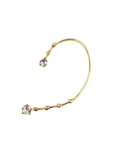 REIGN LA Vajra Diamond & White Topaz Ear Cuff | Thumbnail 1 REIGN LA Vajra Diamond & White Topaz Ear Cuff | Thumbnail 1