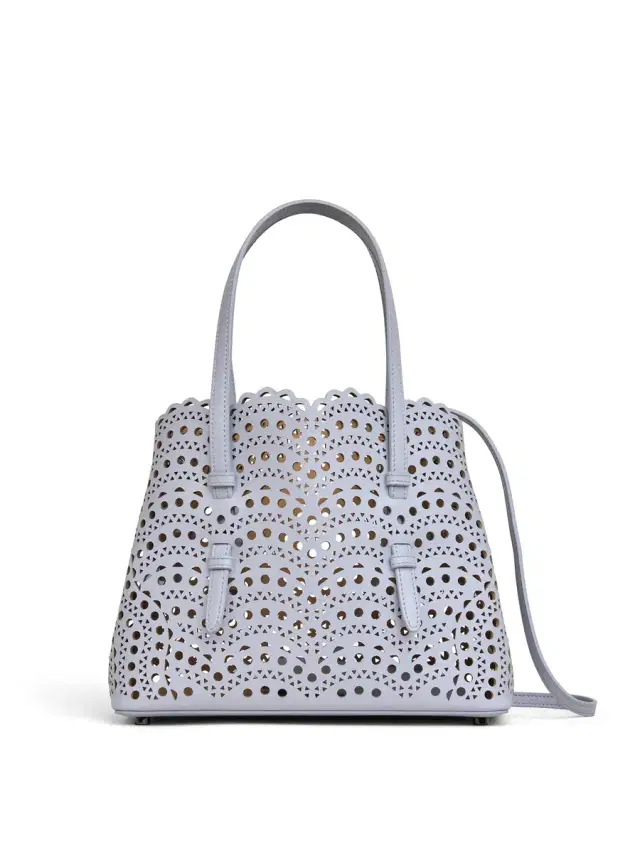 Alaïa Vienne Wave Calfskin Mina 25 Bag
