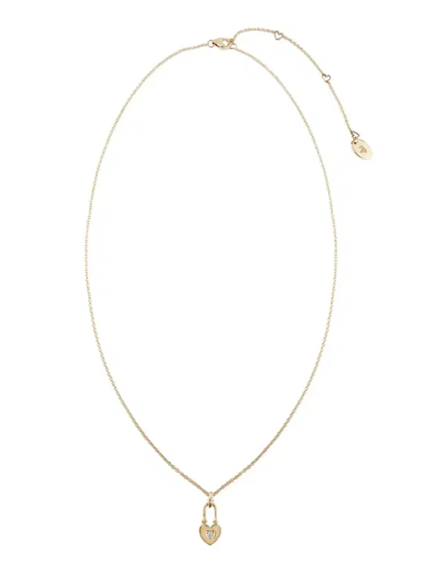 REIGN LA Virasat Love Heart Lock Necklace