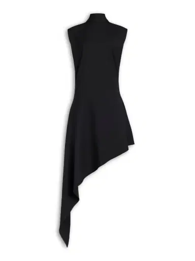 Alaïa Wool Gabardine Pointed Dress | Thumbnail 1 Alaïa Wool Gabardine Pointed Dress | Thumbnail 1