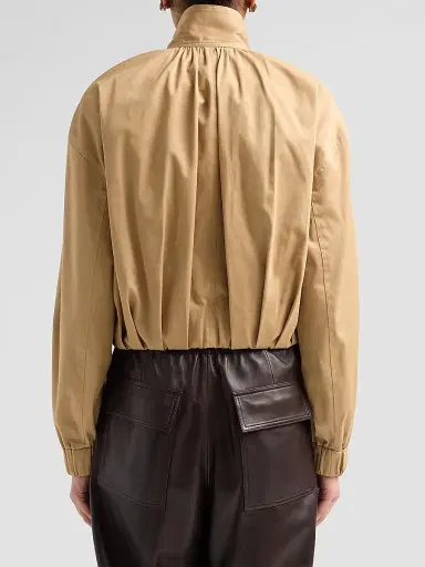 A.L.C. Women's Amélie Pleated Cotton-Blend Jacket | Thumbnail 3 A.L.C. Women's Amélie Pleated Cotton-Blend Jacket | Thumbnail 3
