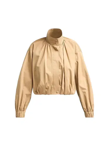 A.L.C. Women's Amélie Pleated Cotton-Blend Jacket | Thumbnail 1 A.L.C. Women's Amélie Pleated Cotton-Blend Jacket | Thumbnail 1