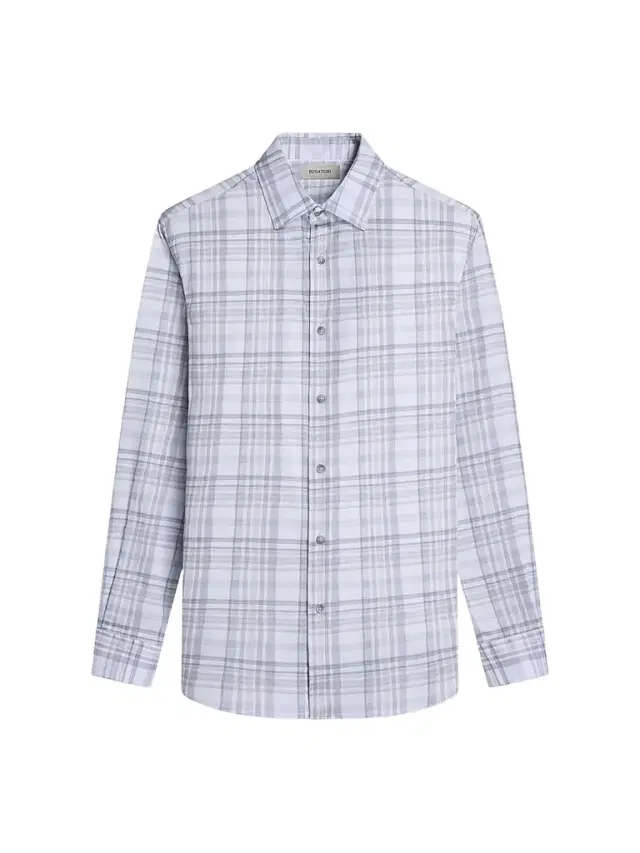 Bugatchi Men's Axel Woven Shaped Stretch-Cotton Shirt - Platinum