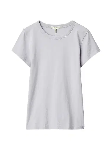 rag & bone Women's The Slub Cotton T-Shirt - Lavender Mist - Size Small | Thumbnail 1