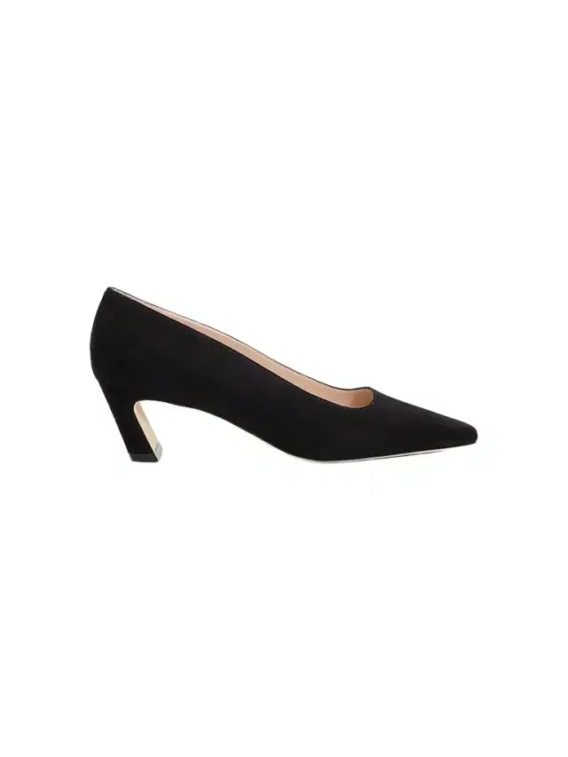 Stuart Weitzman Women's Stassi 50MM Suede Pumps - Black